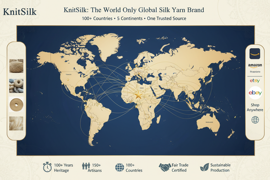 Why KnitSilk Stands Alone: The World's Only Truly Global Silk Yarn Brand