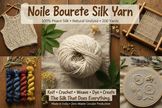 Noile Bourette Silk Yarn: The Rustic Silk Secret Every Maker Needs to Know