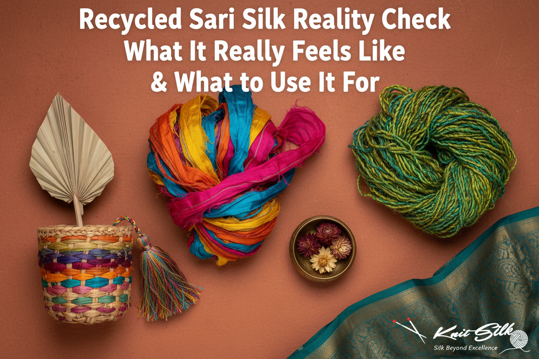 What Recycled Sari Silk Really Feels Like (And What to Use It For)