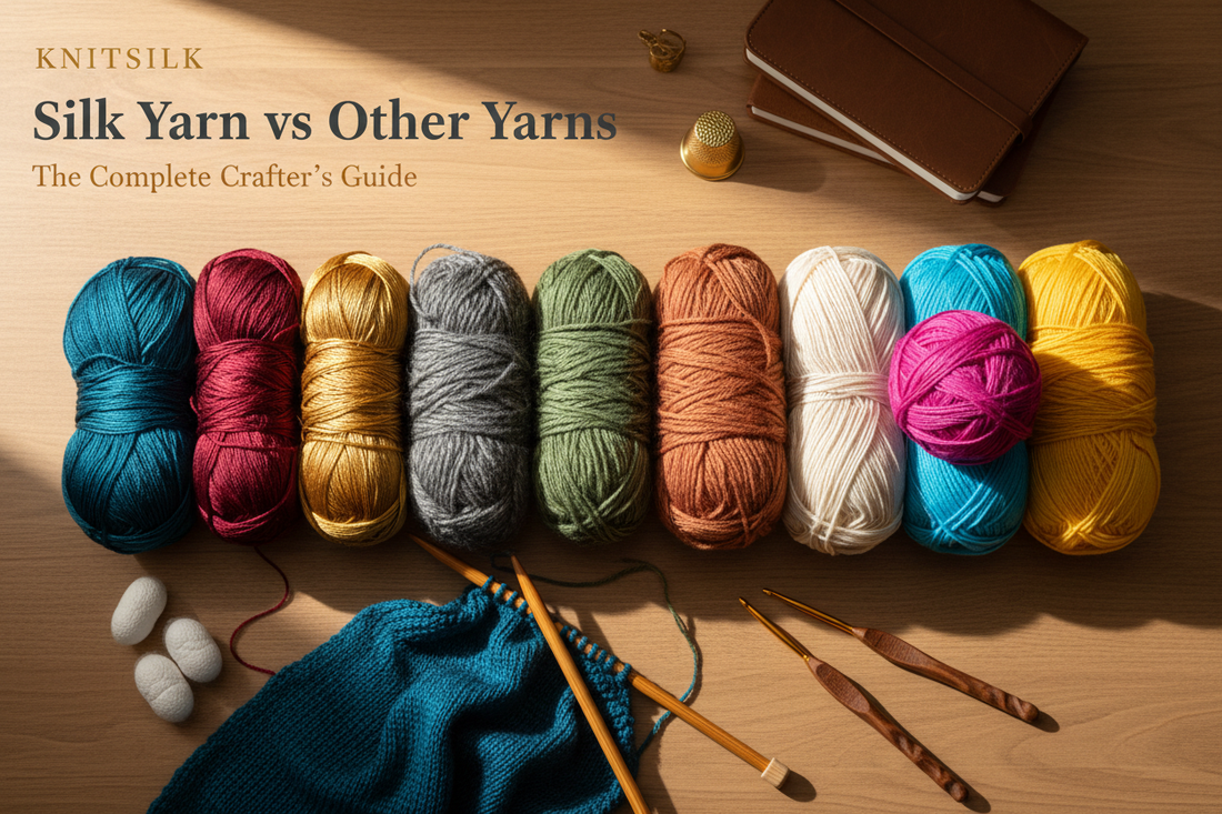 Silk Yarn vs Other Yarns: The Complete Guide to Knitting & Crocheting with Silk