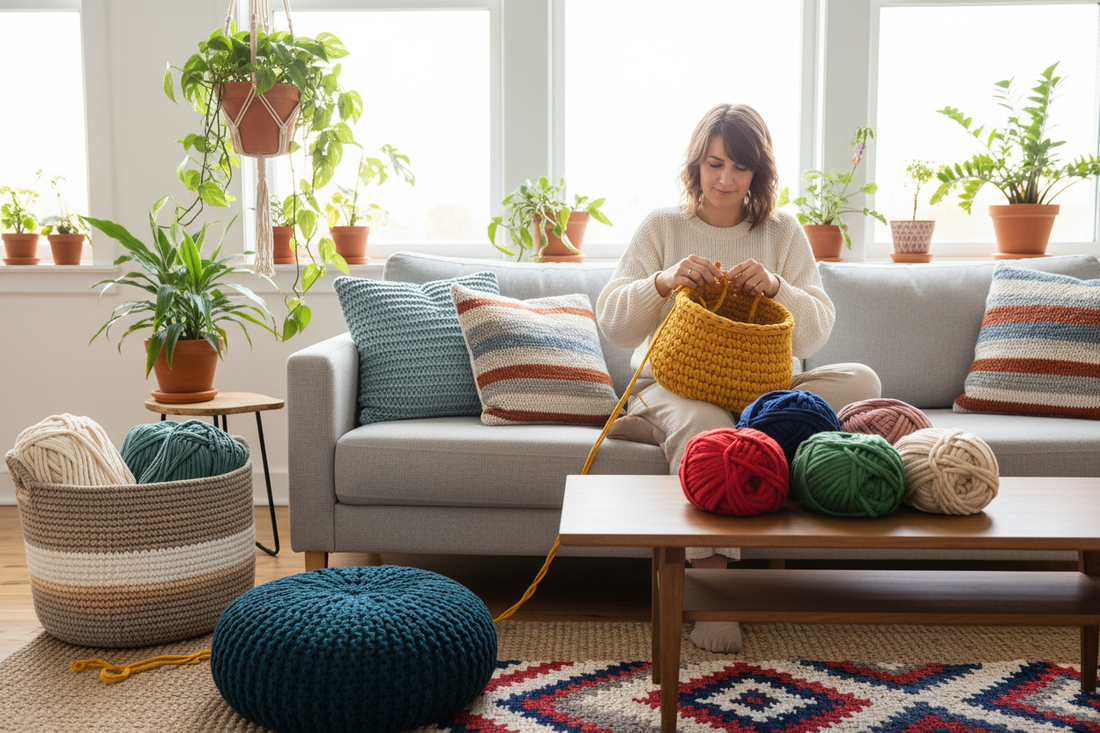 Flexi T-Shirt Yarn: The Complete Guide to Super Chunky Recycled Cotton for Knitting, Crochet & Macramé