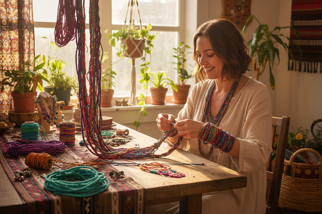 Braided Sari Silk Cord: The Complete Guide to Recycled Ribbon Cording for Jewelry, Fiber Art & Crafts