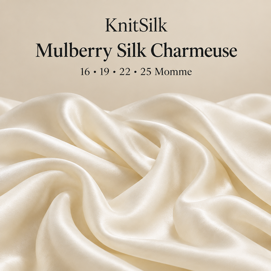 KnitSilk Mulberry Silk Charmeuse collection main image