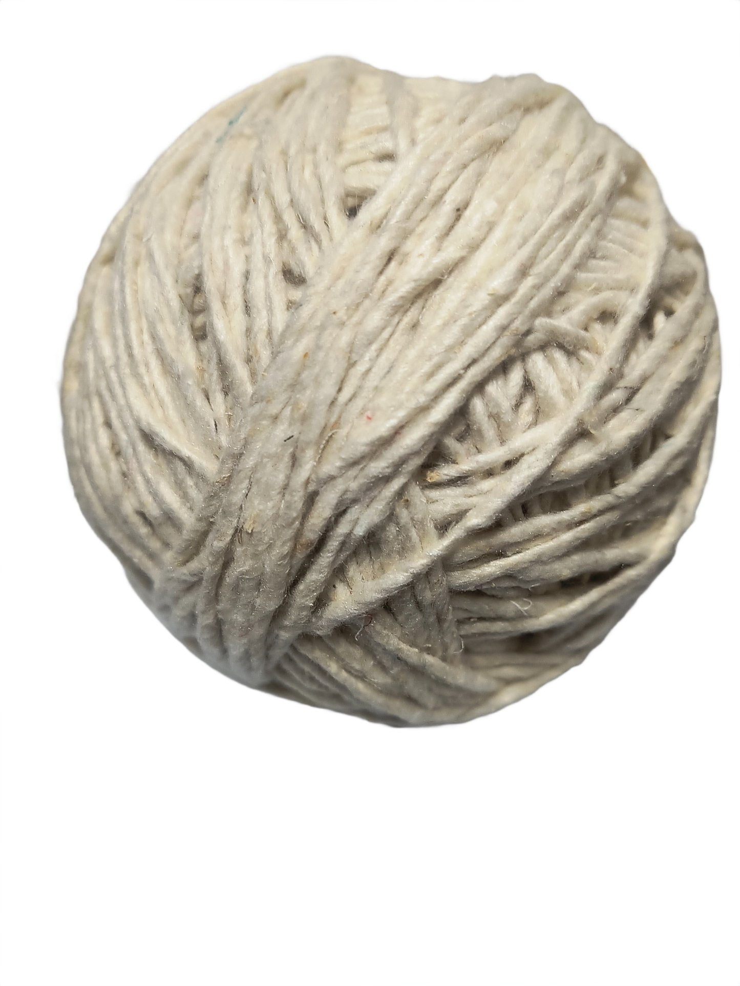 Noile Bourette Silk Yarn - Natural Undyed | B2B Wholesale Pack of 10 | Peace Silk | 100g x 200 Yards per Ball
