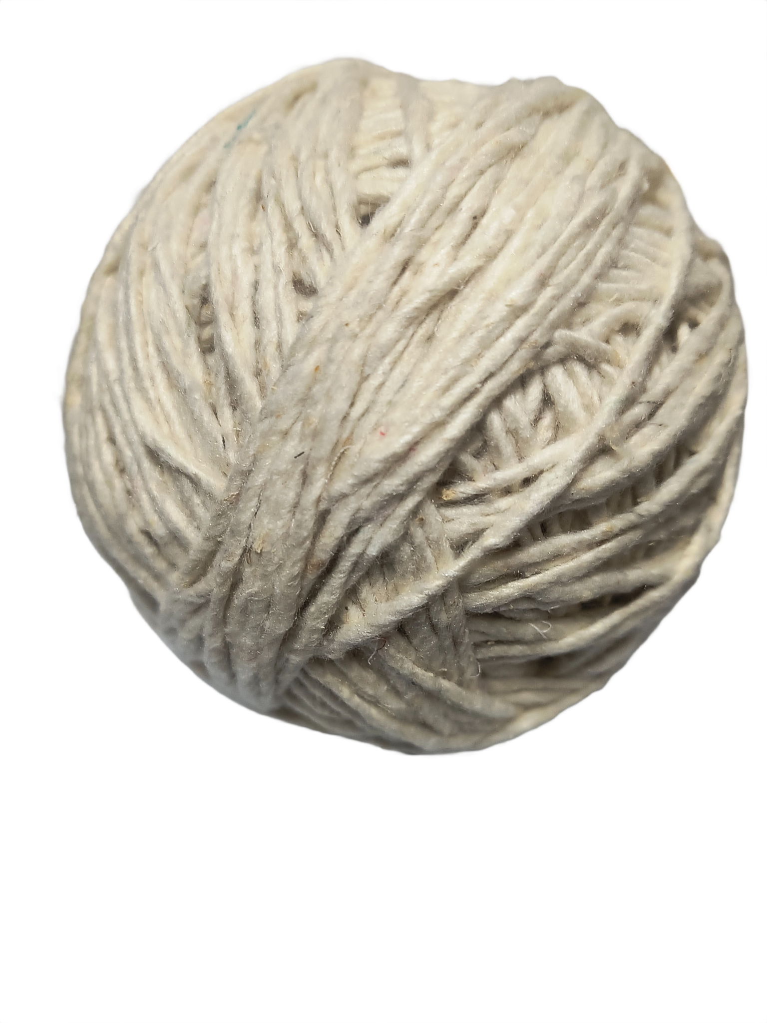 Noile Bourette Silk Yarn - Natural Undyed | B2B Wholesale Pack of 10 | Peace Silk | 100g x 200 Yards per Ball
