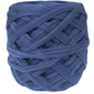 Knitsilk Flexi T-Shirt Yarn – 450g Super Chunky Recycled Cotton Blend – Vibrant Colors – Soft, Durable, Eco-Friendly Bulky Yarn for Knitting, Crochet, Macramé & DIY Crafts, Navy blue