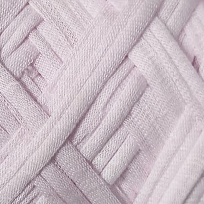 Knitsilk Flexi T-Shirt Yarn – 450g Super Chunky Recycled Cotton Blend – Vibrant Colors – Soft, Durable, Eco-Friendly Bulky Yarn for Knitting, Crochet, Macramé & DIY Crafts, Pastel pink