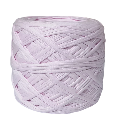 Knitsilk Flexi T-Shirt Yarn – 450g Super Chunky Recycled Cotton Blend – Vibrant Colors – Soft, Durable, Eco-Friendly Bulky Yarn for Knitting, Crochet, Macramé & DIY Crafts, Pastel pink
