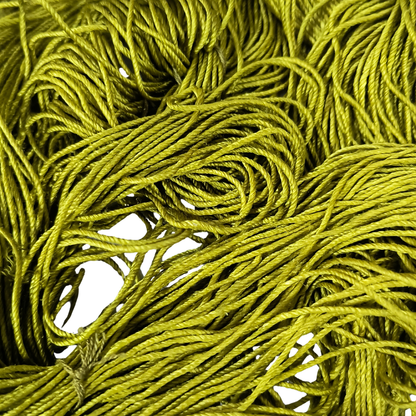 Knitsilk 3 Ply 100% Mulberry Silk Lace Weight Yarn –Olive green(50g / 260 Yards)