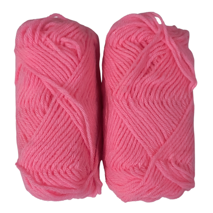 Knitsilk BabySoft – 4‑Ply Acriwool Yarn (Pack of 5 x 20g Balls, 250+ Yards Total) | Cotton Candy Kiss