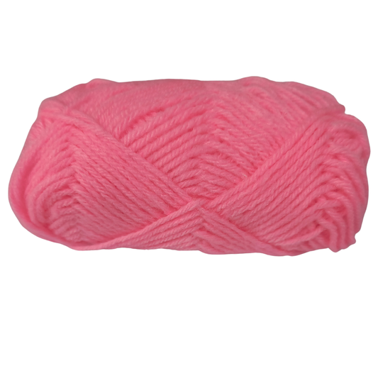 Knitsilk BabySoft – 4‑Ply Acriwool Yarn (Pack of 5 x 20g Balls, 250+ Yards Total) | Cotton Candy Kiss