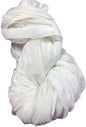 Dyeable Chiffon Sari Silk Ribbon - Natural White Ivory - 30 Yards Premium Recycled Silk