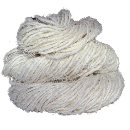 Knitsilk Artisan Linen yarn - Chunky Handspun & Hand-Dyed Yarn | 50 Yards / 100 Grams | Natural & Premium Quality (Pack of 2)