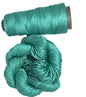 Knitsilk 2 ply Mulberry Silk Yarn in Cones, 50 Grams, 75 Yards, Great for Knitting, Crochet, Jewelry Making (Teal)