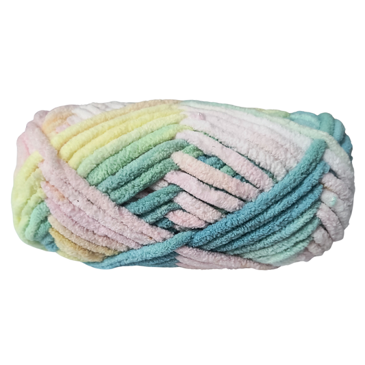 Knitsilk Baby Soft Blankie Wool Yarn |  Natural, Ultra-Soft Wool for Premium Baby Blankets, Cozy Throws & Quick Projects | 100 grams | Rainbow