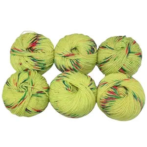 Knitsilk acrylic yarn,pack of 6
