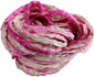 Knitsilk Recycled Shibori Sari Silk Ribbon Yarn-Light pink