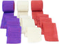 Knitsilk Dupioni Satin Ribbon Purple and Red