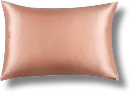 Knitsilk silk pillowcase, Rose gold