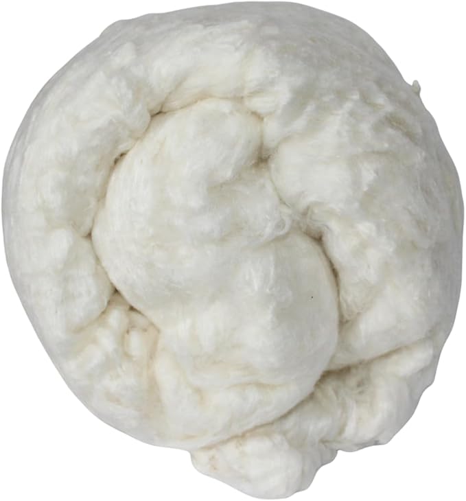 Knitsilk Silk fiber yarn, Natural white