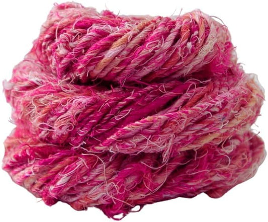 Knitsilk linen yarn, Pink
