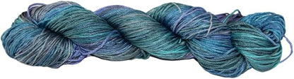 3 ply  Silk Lace Weight Yarn,Carnations