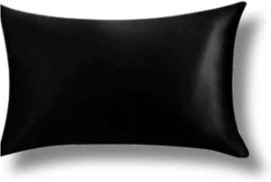 Knitsilk silk pillowcase, Black