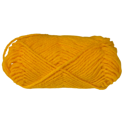 Knitsilk BabySoft – 4‑Ply Acriwool Yarn (Pack of 5 x 20g Balls, 250+ Yards Total) | Sunshine Glow