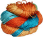 3 ply  Silk Lace Weight Yarn,Iris