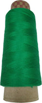 Knitsilk wool cotton silk blend yarn, green