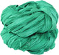 Knitsilk recycled sari silk ribbon yarn — Green