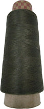 Knitsilk wool cotton silk blend yarn,Dark green