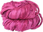 Knitsilk recycled sari silk ribbon yarn — Pink