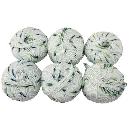 Knitsilk acrylic yarn,pack of 6