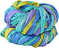 Knitsilk recycled sari silk ribbon yarn — Tye an Dye