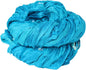 Knitsilk recycled sari silk ribbon yarn — Aqua blue