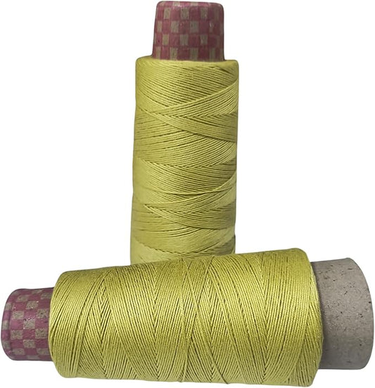 Knitsilk DK Silk Cotton Yarn | 2/60NM x 8 Ply | 1 x 180 Yards |Lime yellow