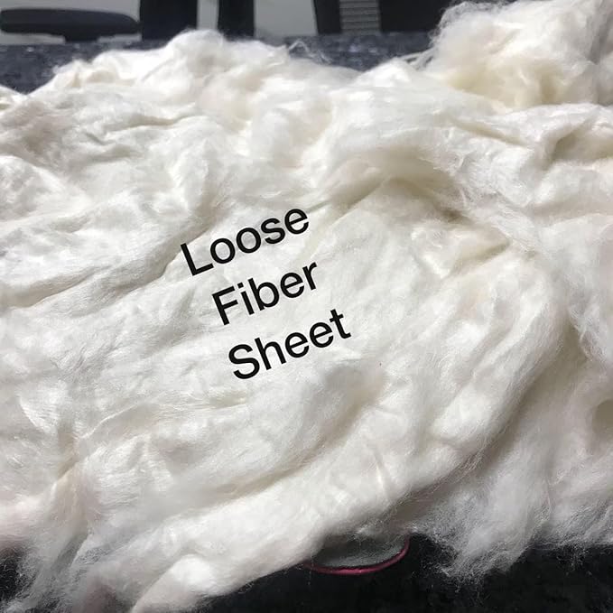 Knitsilk Silk fiber yarn, Natural white