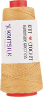 Knitsilk 8 ply silk viscose yarn,Gold
