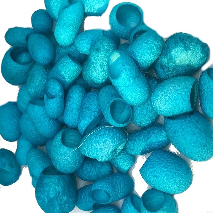 knitsilk silk cocoons, Instant Icon Blue