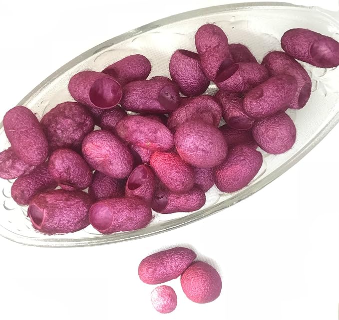 knitsilk silk cocoons,Coral Pink