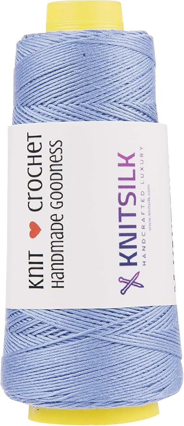 Knitsilk 8 ply silk viscose yarn,Violet