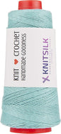 Knitsilk 8 ply silk viscose yarn,Mint