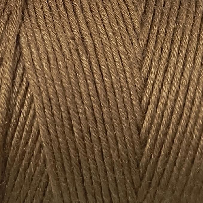 Knitsilk DK Silk Cotton Yarn | 2/60NM x 8 Ply | 180 Yards |Brown