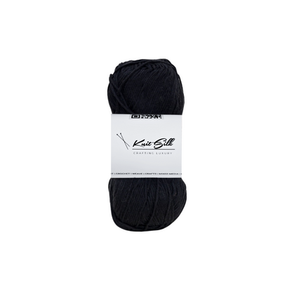 Knitsilk Soft Cotton Knitting Yarn – 100% Cotton | 2 X 100g (Approx. 200+ Yards)