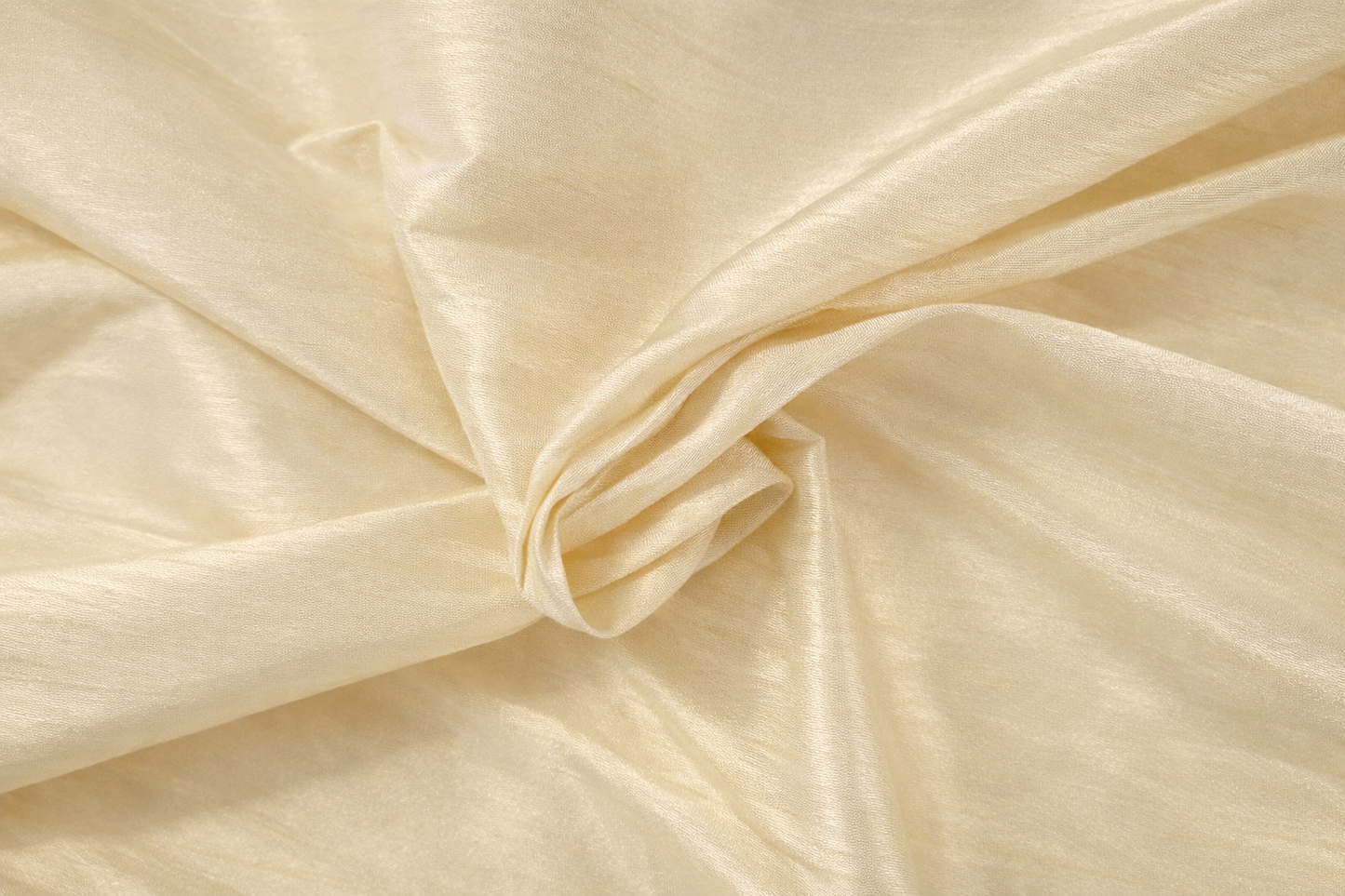 KnitSilk Dupion Rustic Fabric – Silk-Feel Solid Colors | 44" Wide | 100g/m | Apparel & Home
