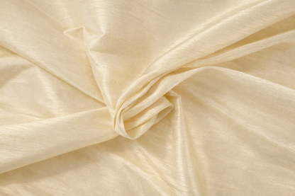 KnitSilk Dupion Rustic Fabric – Silk-Feel Solid Colors | 44" Wide | 100g/m | Apparel & Home