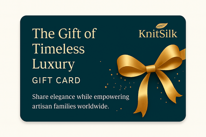 “KnitSilk Gift Cards – Where Thoughtful Gifting Meets Timeless Craft”