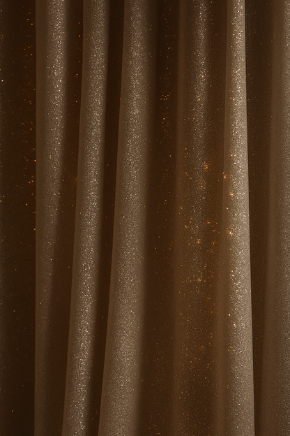 Knitsilk 100% Mulberry Glitter Silk Georgette – 44" Width – Lightweight Sparkle Fabric for Fashion & Bridal | 2.5 MTR |