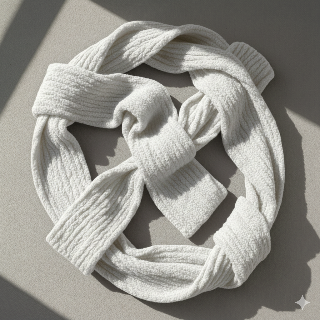 Knitsilk Baby Soft Blankie Wool Yarn |  Natural, Ultra-Soft Wool for Premium Baby Blankets, Cozy Throws & Quick Projects | 100 grams | White